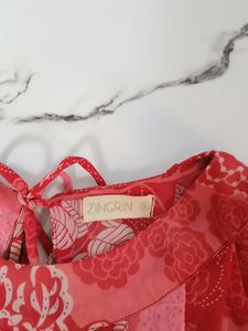 Backless Floral Maxi Dress