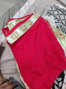 Satin Lahnga Choli