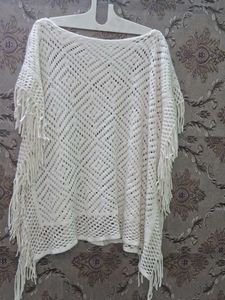 Crochet Fringe Poncho