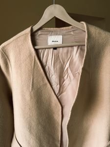 Elegant Beige handmade Trench Coat