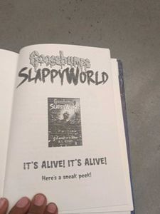 Slappy world Goosebumps hard cover