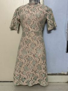 Chikenderi Designer Elegant Lace Dress