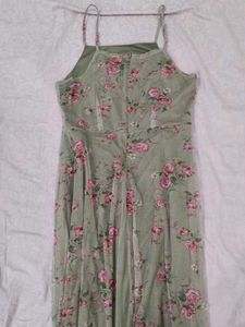 Midi Olive Dress