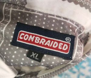Checkered Pattern Button-Down Shirt