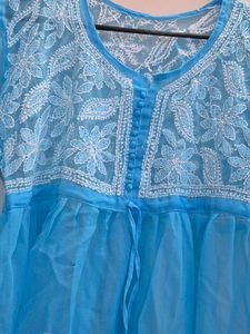 Chikankari Embroidered Tunic