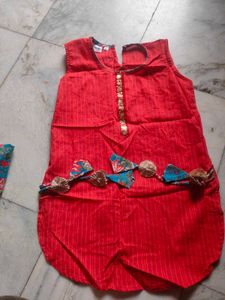 Cute Girls Ethnic Set