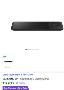 SAMSUNG EP-P6300TBEGIN Charging Pad