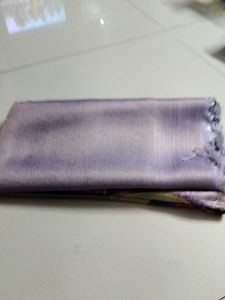 Purple Printed softy saree..
