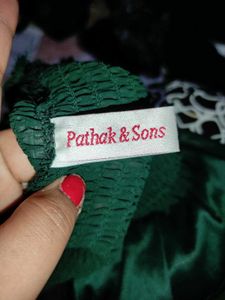 Drak Green Top For Summers