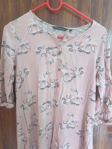 Floral Print Kurta