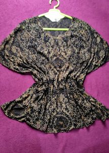 Boho Print Tunic Top