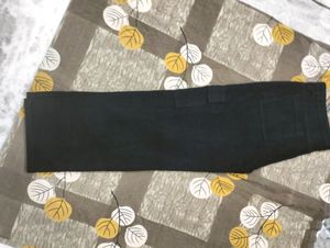 Popkey Dark Black Cargo Pant (Unisex )