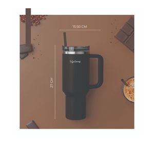 Lifelong Tumbler with Straw