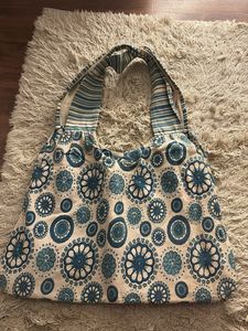 Boho Floral Tote Bag
