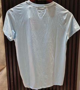 Nike Dri-FIT Running Tee - Light Blue, Striped
