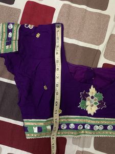 Elegant Embroidered saree