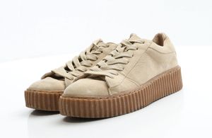 Original Truffle Collection Beige Platform Sneaker