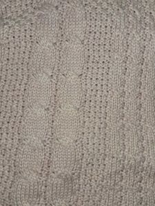 Vintage White Dress &amp; Pink Knit Balaclava