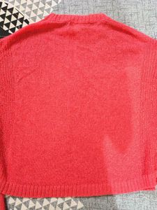 Coral Knit Sweater