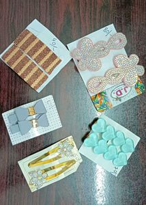 5 Pairs Of Asthetic Clips