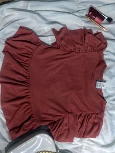 Ruffled Sparkle Top