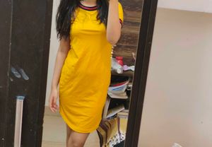 Yellow Tshirt Dress