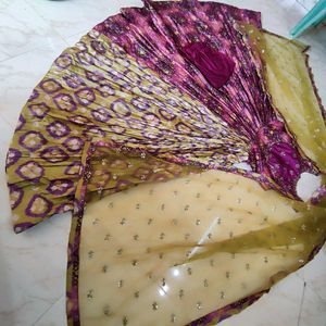 Beautiful Anarkali Dress with Dupatta
