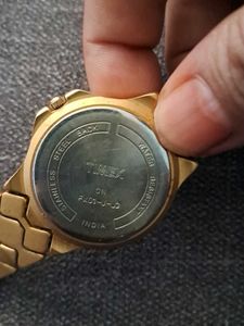 Gold-Tone men Watch