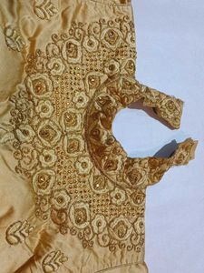 Gold Embroidered Blouse