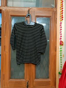 Black Colour Woolen Top