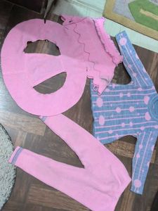 Stylish Girl&#39;s winter dress