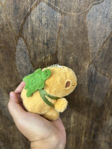 Capybara Plush Keychain