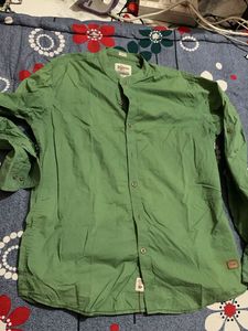 Green Casual Shirt