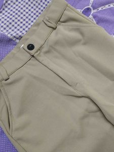 Beige Cargo Pants
