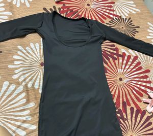 Black Backless Dress