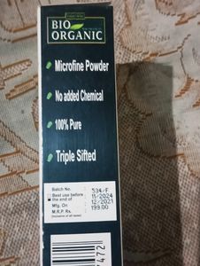 Bio Organic Activated Wood Charcoal Powder