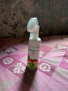 Empty Mamaearth Foaming Face Wash Bottle