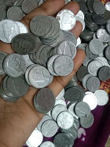Vintage Indian 25 Paise Coin Collection