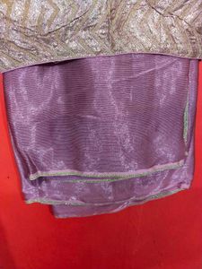 Saree With Designer Blouse