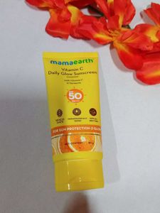 Mamaearth Vitamin C Sunscreen!🍊🧴💖