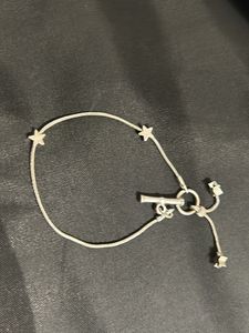 Cute Artificial Silver Braclete