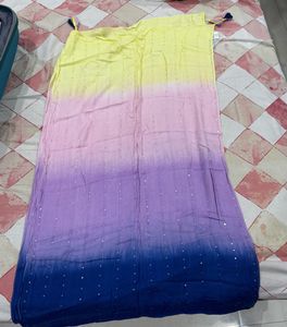 Aliabhatt Scarf💙🩷💛🩵