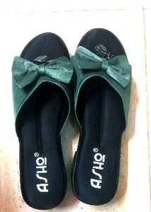 Cute Green Bow Sandals