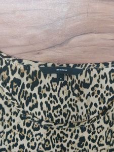 Leopard Print Casual Top