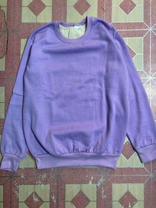 Purple Pullover Sweater