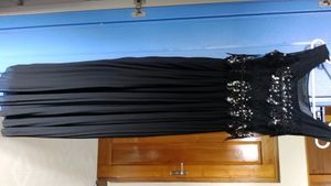 Black Gown with Sparkling.