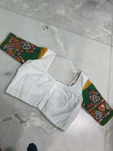 Handmade Hand Embroidery Navratri Garba Blouse