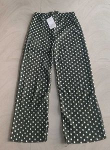 Polka Dot Wide Leg Pants