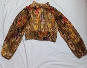 Guess Bianca Floral Print Top