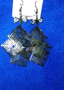 Geometric Statement Earrings
